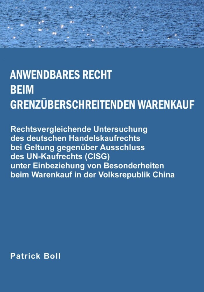 Anwendbares Recht beim grenzüberschreitenden Warenkauf main product photo