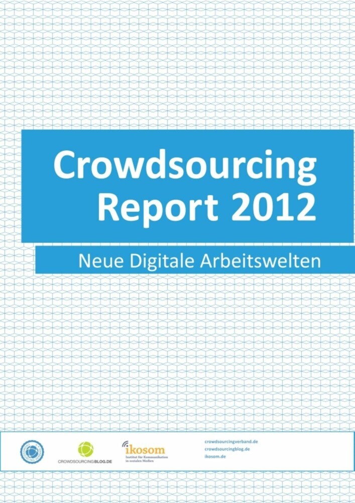Crowdsourcing Report 2012 main product photo