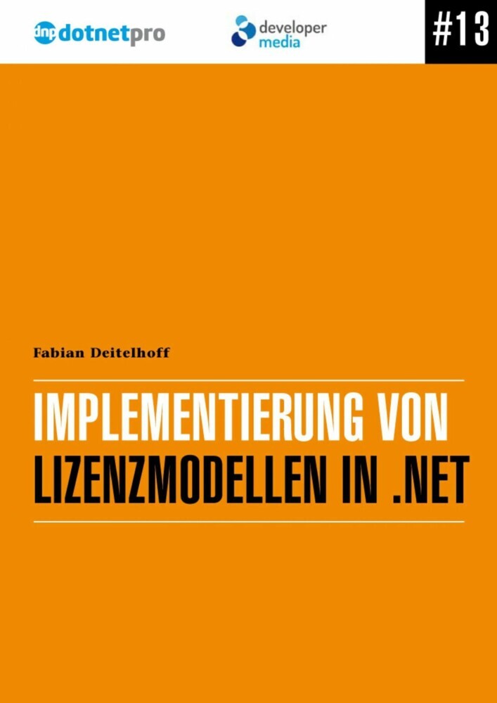 Implementierung von Lizenzmodellen in .NET main product photo
