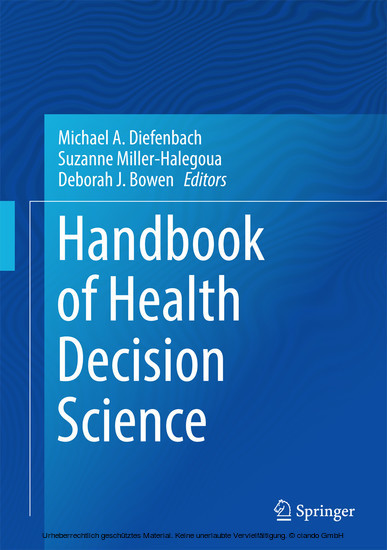 Handbook of Health Decision Science main product photo