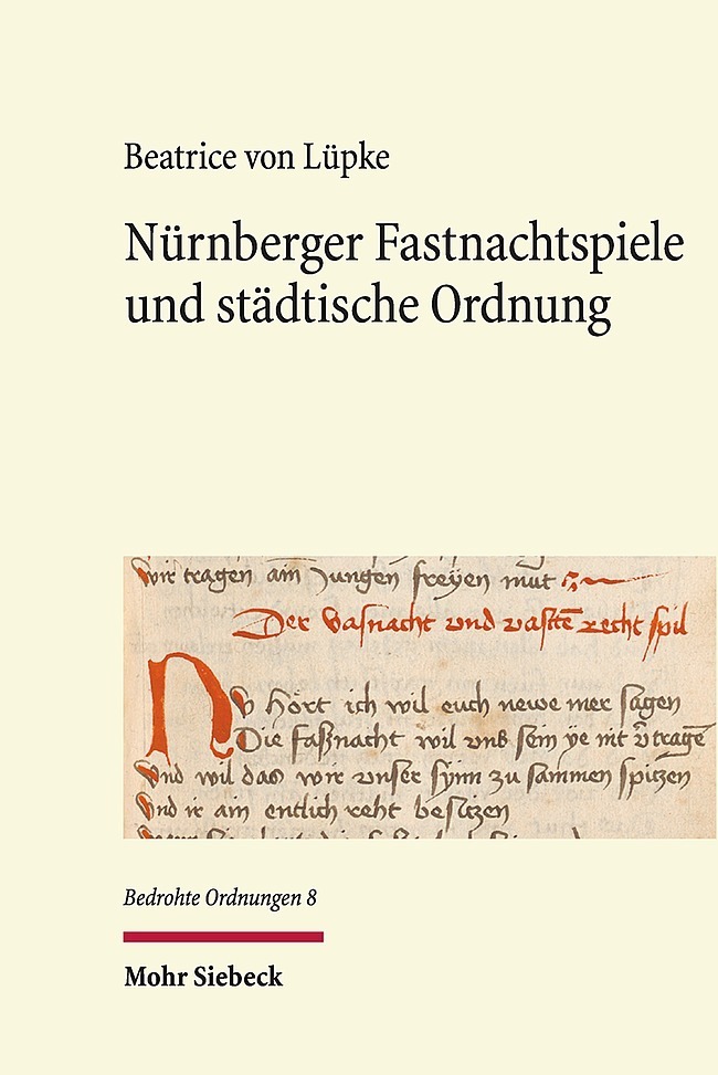 Nürnberger Fastnachtspiele und städtische Ordnung main product photo