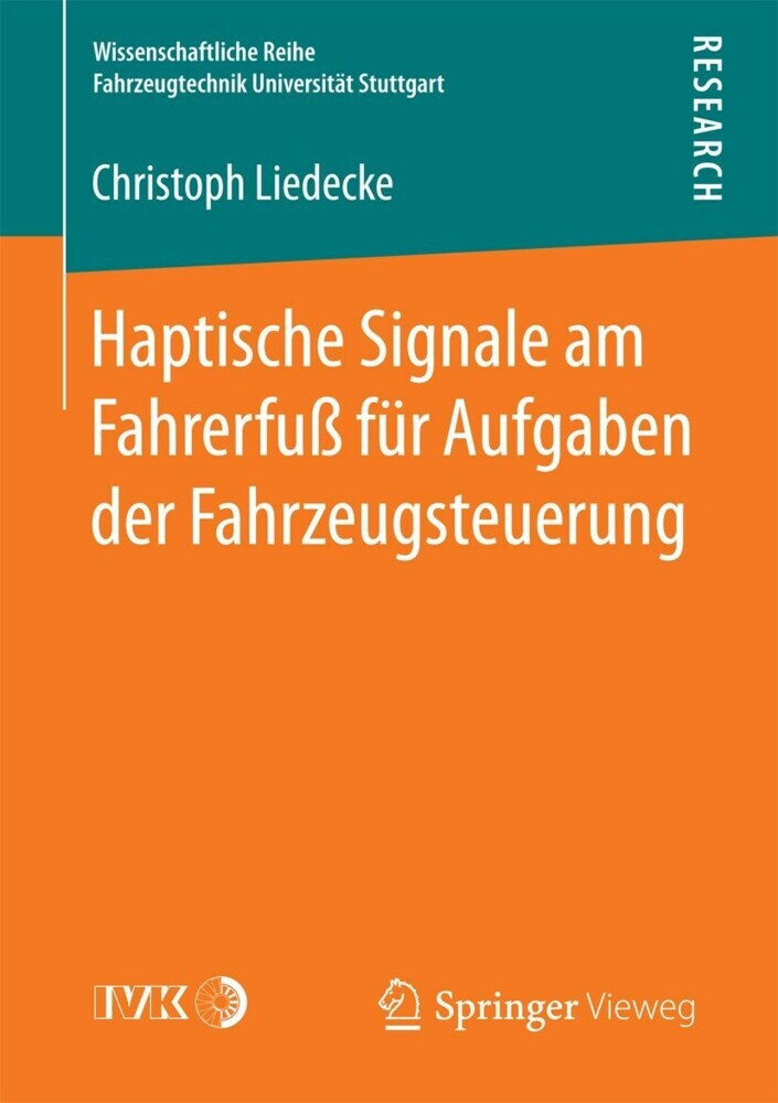 Haptische Signale am Fahrerfuß für Aufgaben der Fahrzeugsteuerung main product photo