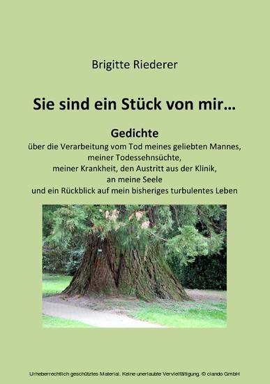 Sie sind ein Stück von mir... main product photo