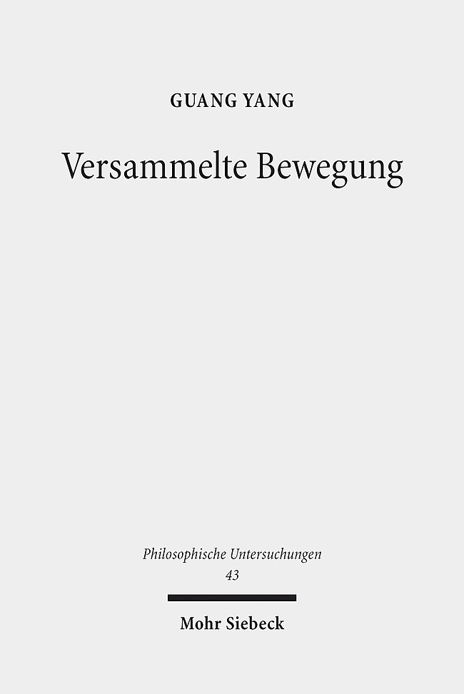 Versammelte Bewegung main product photo