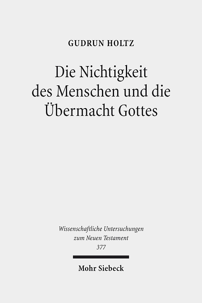 Die Nichtigkeit des Menschen und die Übermacht Gottes main product photo