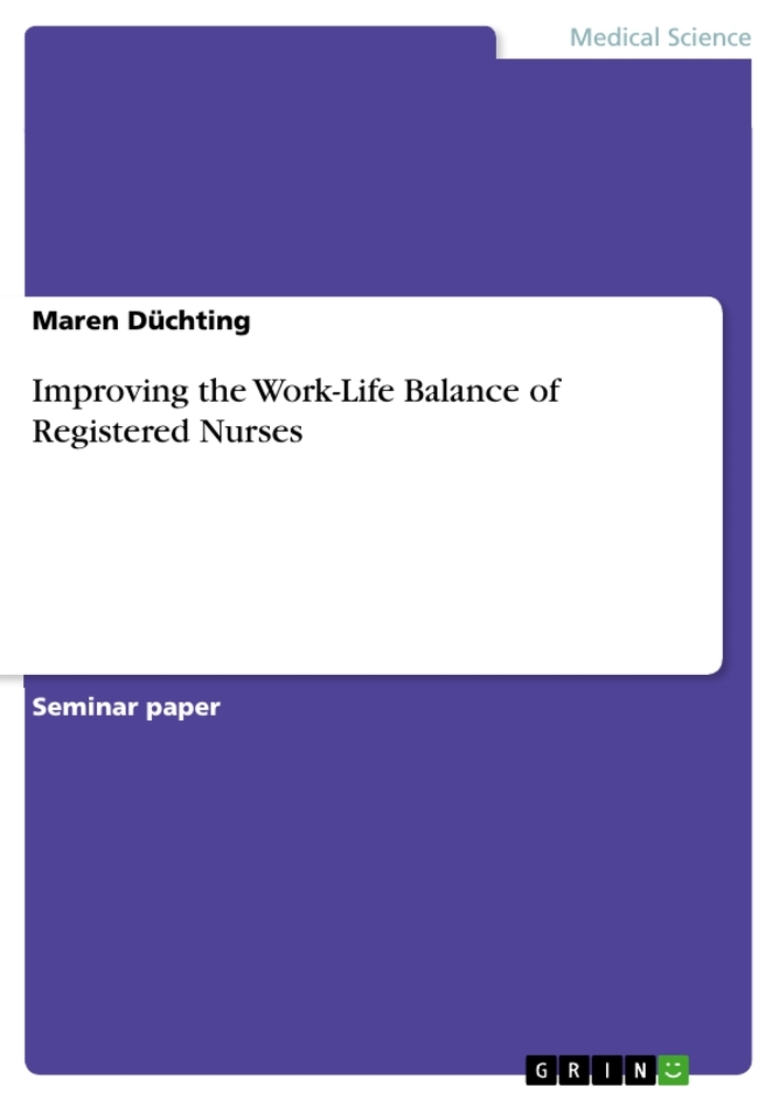 Improving the Work-Life Balance of Registered Nurses main product photo