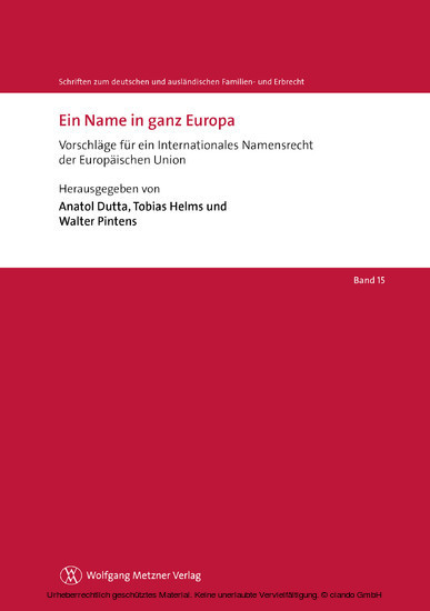 Ein Name in ganz Europa main product photo