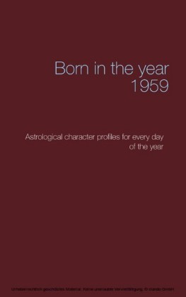 Born in the year 1959