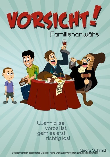 Vorsicht! Familienanwälte main product photo