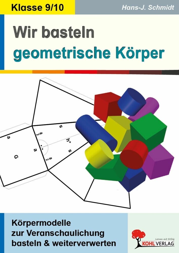 Wir basteln geometrische Körper main product photo