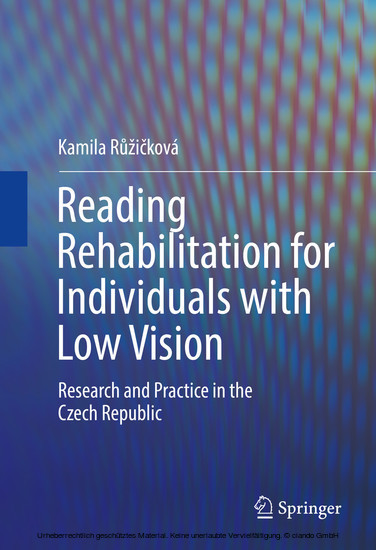 Reading Rehabilitation for Individuals with Low Vision main product photo