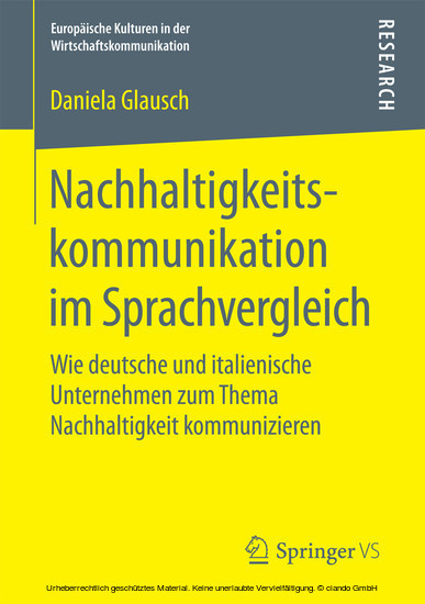 Nachhaltigkeitskommunikation im Sprachvergleich main product photo