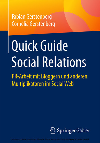Quick Guide Social Relations main product photo
