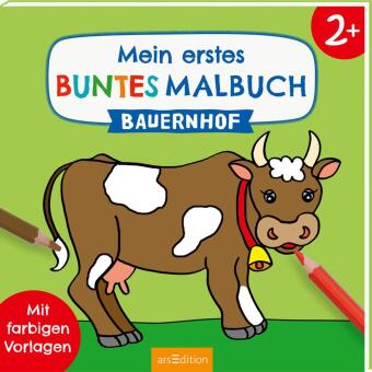 Mein erstes buntes Malbuch ab 2 - Bauernhof