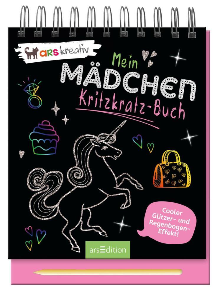 Mein Mädchen-Kritzkratz-Buch main product photo