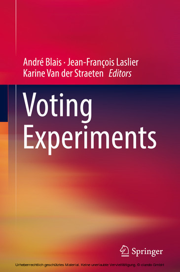 Voting Experiments main product photo