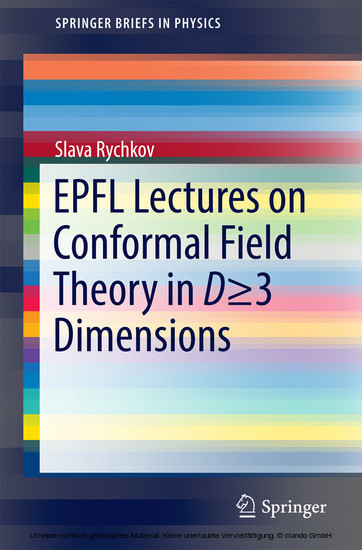EPFL Lectures on Conformal Field Theory in D _ 3 Dimensions main product photo