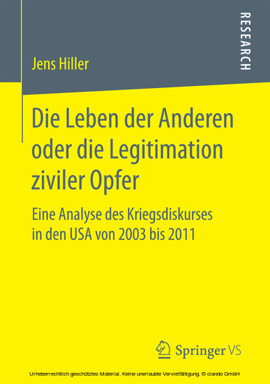 Die Leben der Anderen oder die Legitimation ziviler Opfer main product photo