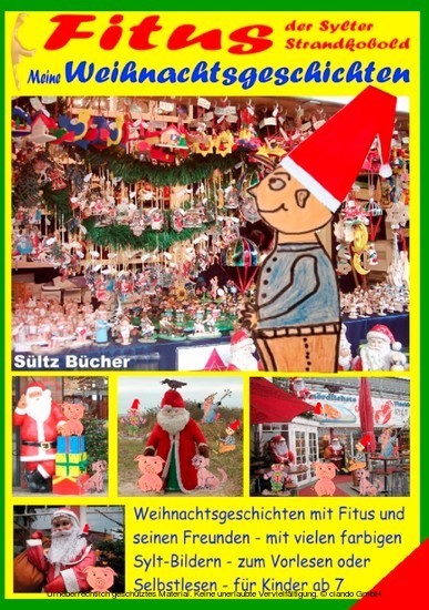 Fitus, der Sylter Strandkobold - Meine Weihnachtsgeschichten mit vielen farbigen Bildern main product photo