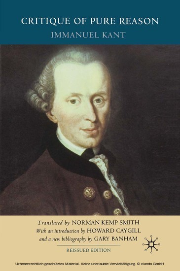 Critique of Pure Reason, Second Edition main product photo