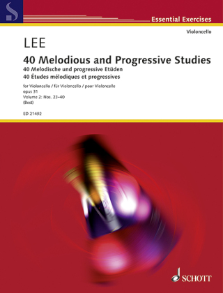 40 Melodische und progressive Etüden. Bd.2