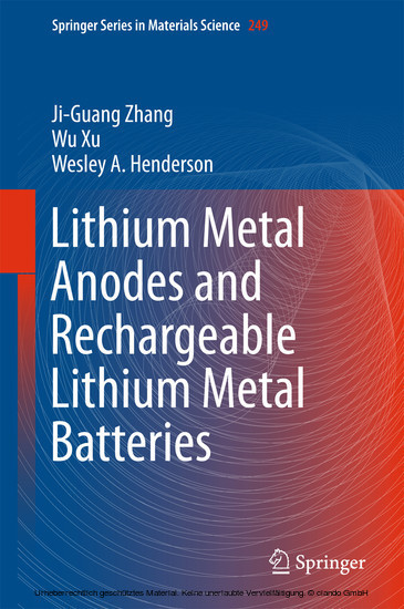 Lithium Metal Anodes and Rechargeable Lithium Metal Batteries main product photo
