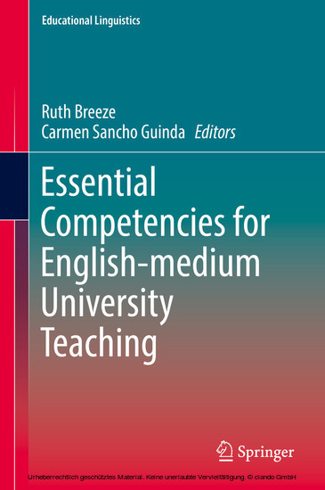 Essential Competencies for English-medium University Teaching main product photo
