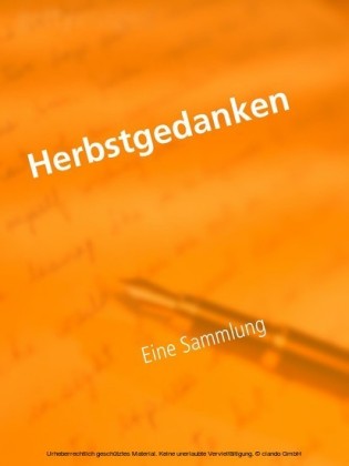 Herbstgedanken