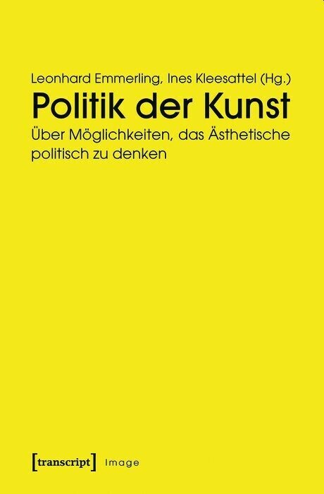 Politik der Kunst main product photo