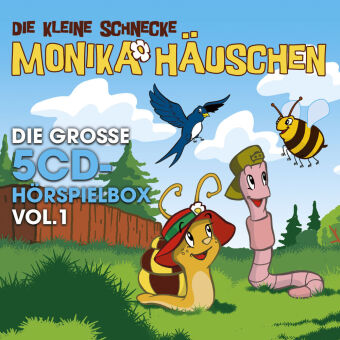 Die kleine Schnecke Monika Häuschen - Die große 5-CD Hörspielbox, 5 Audio-CDs