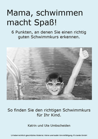 Mama, Schwimmen macht Spaß! main product photo