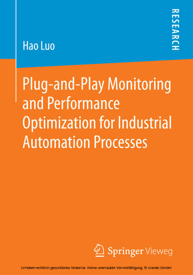 Plug-and-Play Monitoring and Performance Optimization for Industrial Automation Processes main product photo
