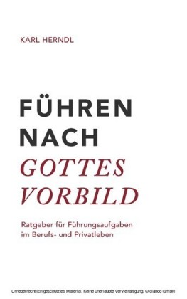 Führen nach Gottes Vorbild