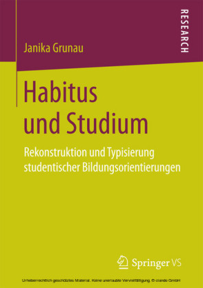 Habitus und Studium