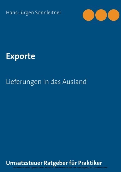 Exporte Lieferungen in das Ausland main product photo
