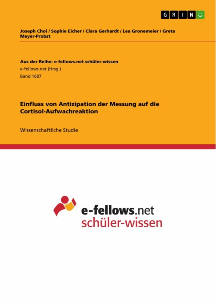 Einfluss von Antizipation der Messung auf die Cortisol-Aufwachreaktion main product photo