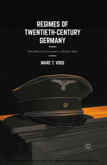 Regimes of Twentieth-Century Germany main product photo