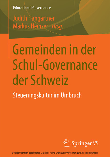 Gemeinden in der Schul-Governance der Schweiz main product photo