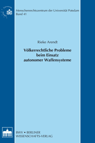 Völkerrechtliche Probleme beim Einsatz autonomer Waffensysteme main product photo
