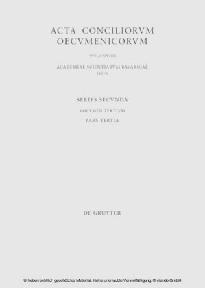 Concilium Universale Nicaenum Secundum. Concilii Actiones VI-VII
