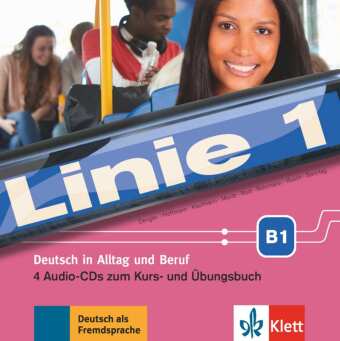 Linie 1 - 4 Audio-CDs zum Kurs- und Übungsbuch B1