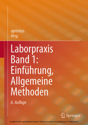 Laborpraxis Band 1: Einführung, Allgemeine Methoden