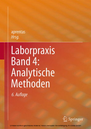 Laborpraxis Band 4: Analytische Methoden