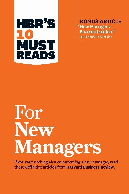 HBR's 10 Must Reads for New Managers main product photo