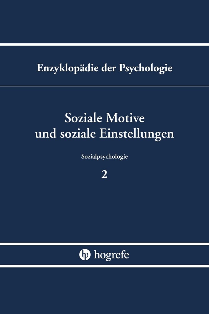 Soziale Motive und soziale Einstellungen main product photo
