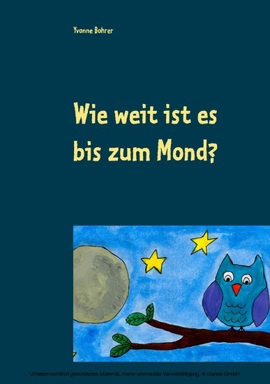 Wie weit ist es bis zum Mond? main product photo