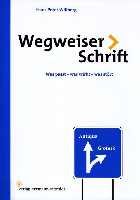 Wegweiser Schrift main product photo