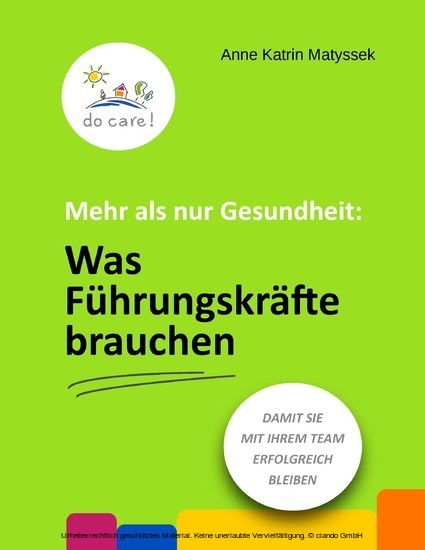 Mehr als nur Gesundheit: Was Führungskräfte brauchen main product photo