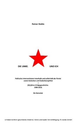 Die Linke. Und ich