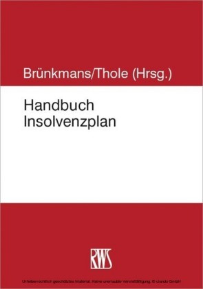 Handbuch Insolvenzplan